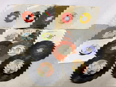 Vintage 45's(Larry Graham, The Box Tops, Teresa Brewer, and more)