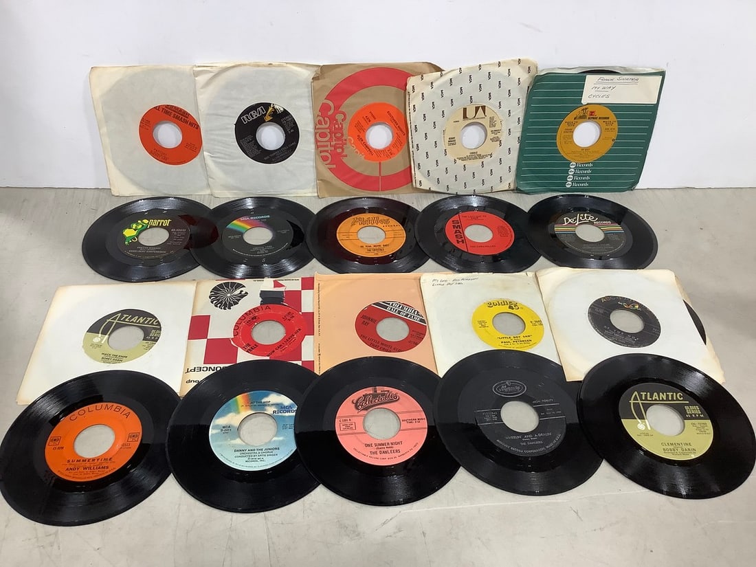 Vintage 45's(Paul Petersen, Bobby Darin, The Danleers, and more) (1 of 1)