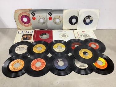 Vintage 45's(The Miracles, King Curtis, Burton Cummings, and more)