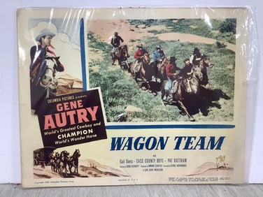 Wagon Team' Film Print (11inx14in)