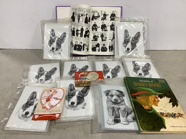 Chicken with Plums Comic Book, and Blank Cards