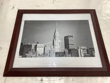 Framed photographic print(19in.x23in.)
