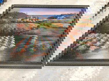 Framed and signed artwork(25.5in.x31in.)