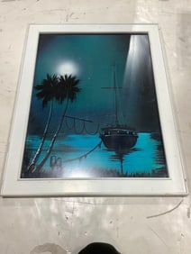 Framed artwork wall decor(21.5in.x27.5in.)