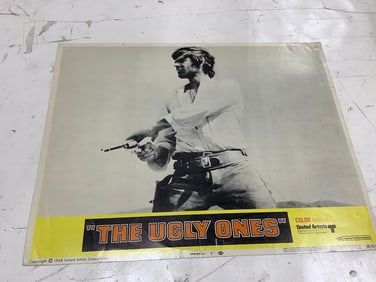 The Ugly Ones 1968 film print(11in.x14in.)
