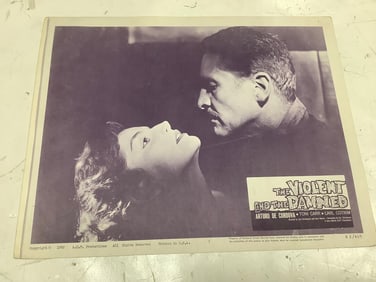 The Violent and the Damned 1962 film print(11in.x14in.)
