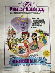 1975 Aladdin poster print(27in.x41in.)