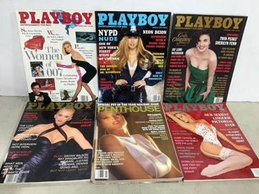 Various Adult Magazines (Playboy)