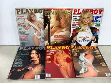 Adult magazines(Playboy, Penthouse)