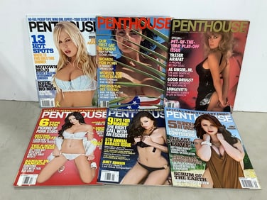Penthouse magazines