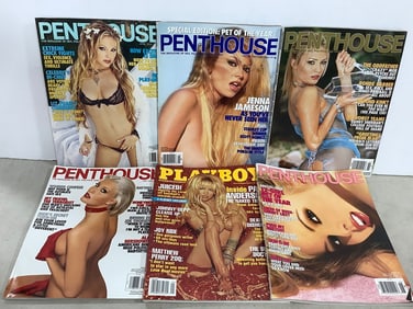 Adult magazines(Playboy, Penthouse)