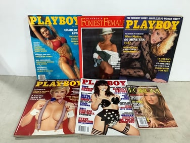 Adult magazines(Playboy, Forum, and more)