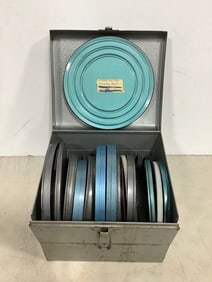 Metal Box with Film Reels