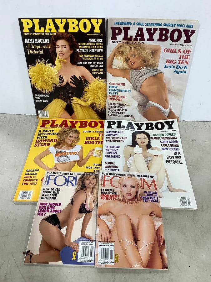 Adult magazines(Playboy and Forum): Adult magazines(Playboy and Forum)