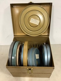 Metal Box with Film Reels