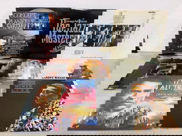 Various Laserdiscs(It's All True, The Manhattan Transfer, and more)