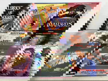 Various Laserdiscs(Lethal Weapon 3, Amadeus, and more)