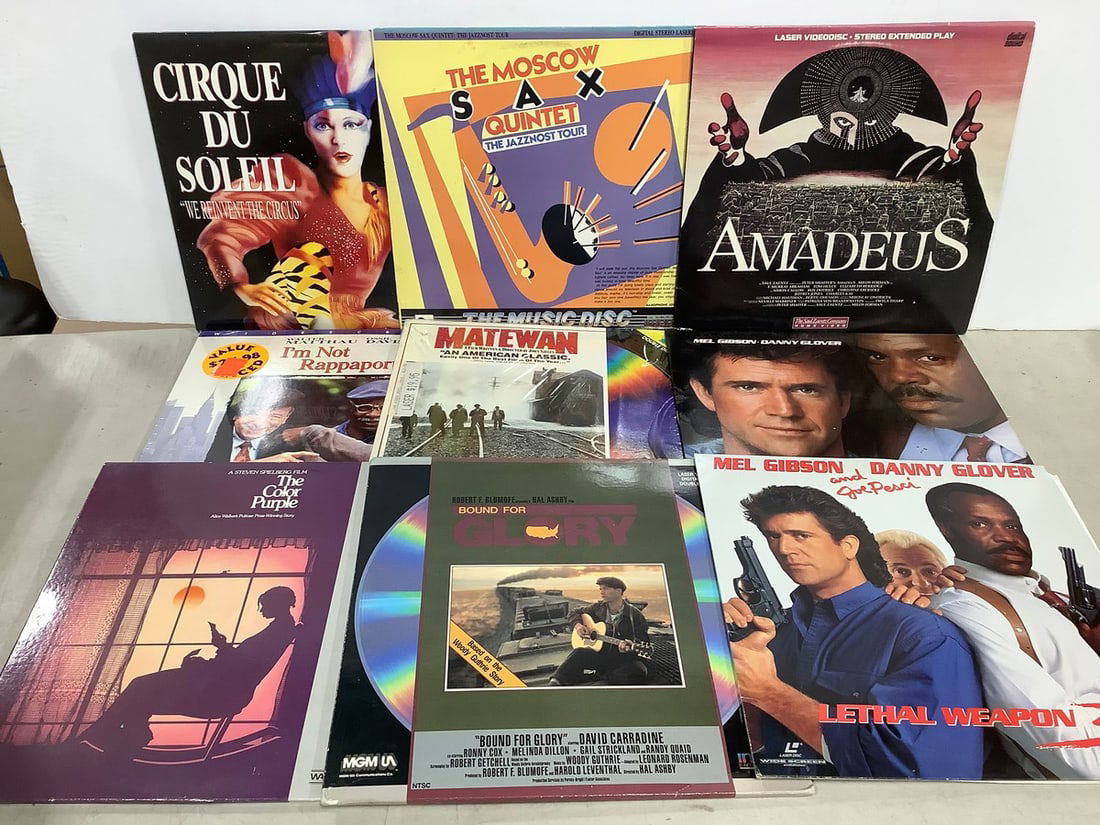 Various Laserdiscs(Lethal Weapon 3, Amadeus, and more) (1 of 1)