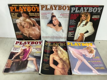 Playboy magazines