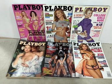 Playboy magazines