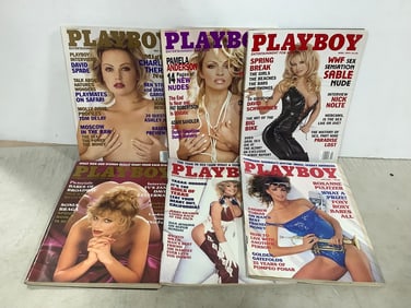 Playboy magazines