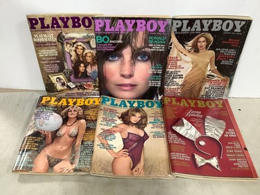Playboy magazines