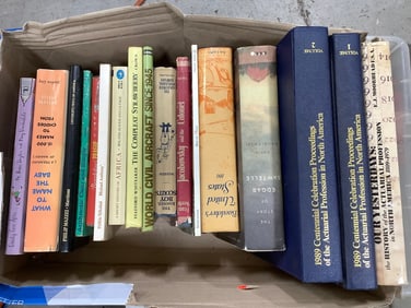 Various books(The Story of Edgar Sawtelle, World Civil Aircraft since 1945, A Short History of