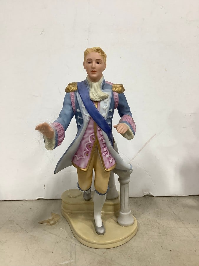 1992 Lenox Prince Charming porcelain statue(9.75in.tall) (1 of 1)