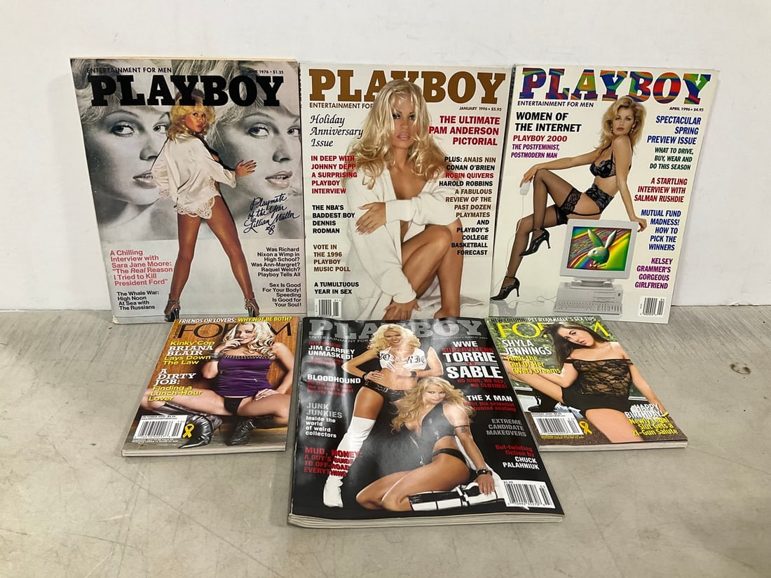Various Adult Magazines (Playboy and Forum): Various Adult Magazines (Playboy and Forum)