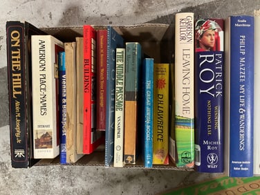Various Books (Building, The Great Jewish Book, Leaving Home, and more)