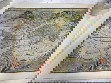 A New Accvrat Map of the World (16.5inx22in)