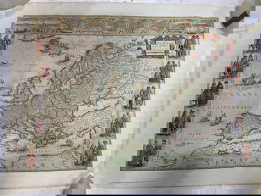 Evropa Foreign Map (16.5inx22in)