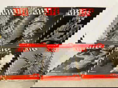 Vintage Life Magazines *some have loose covers*