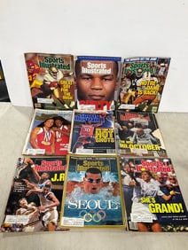 Various Sports Illustrated Magazines