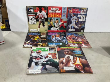 Various Sports Illustrated Magazines
