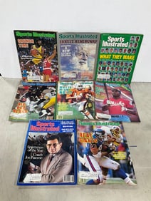 Various Sports Illustrated Magazines