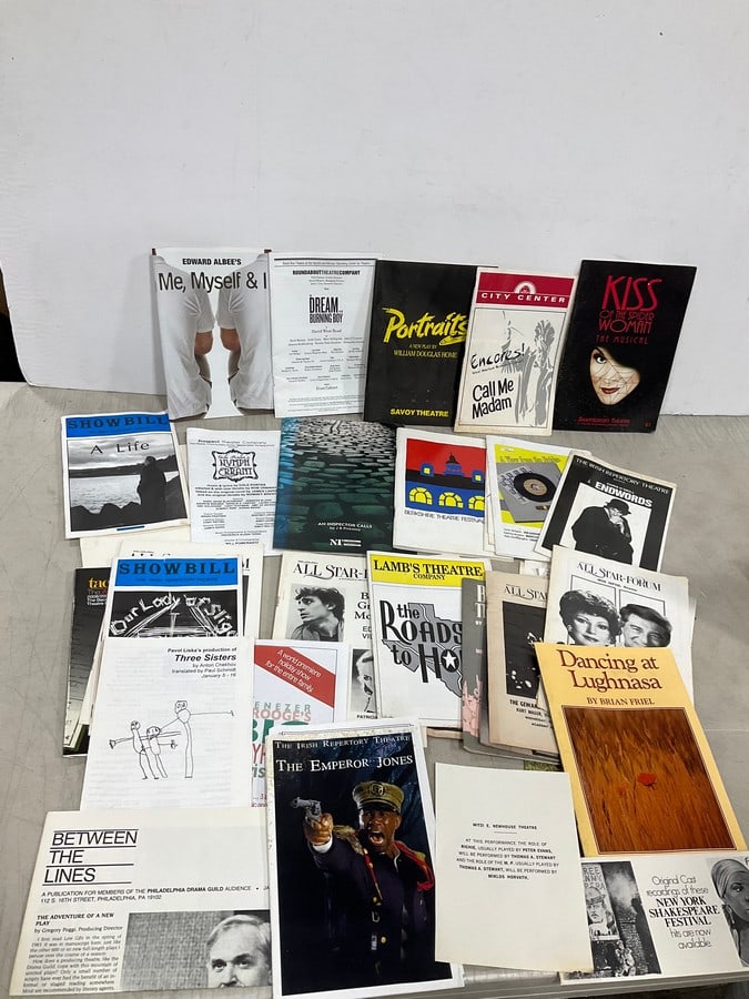Various Theater Papers, Showbills, and more: Various Theater Papers, Showbills, and more
