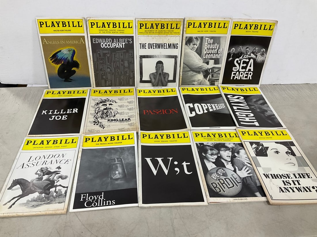 Various Playbills: Various Playbills