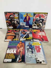 Various Sports Illustrated Magazines