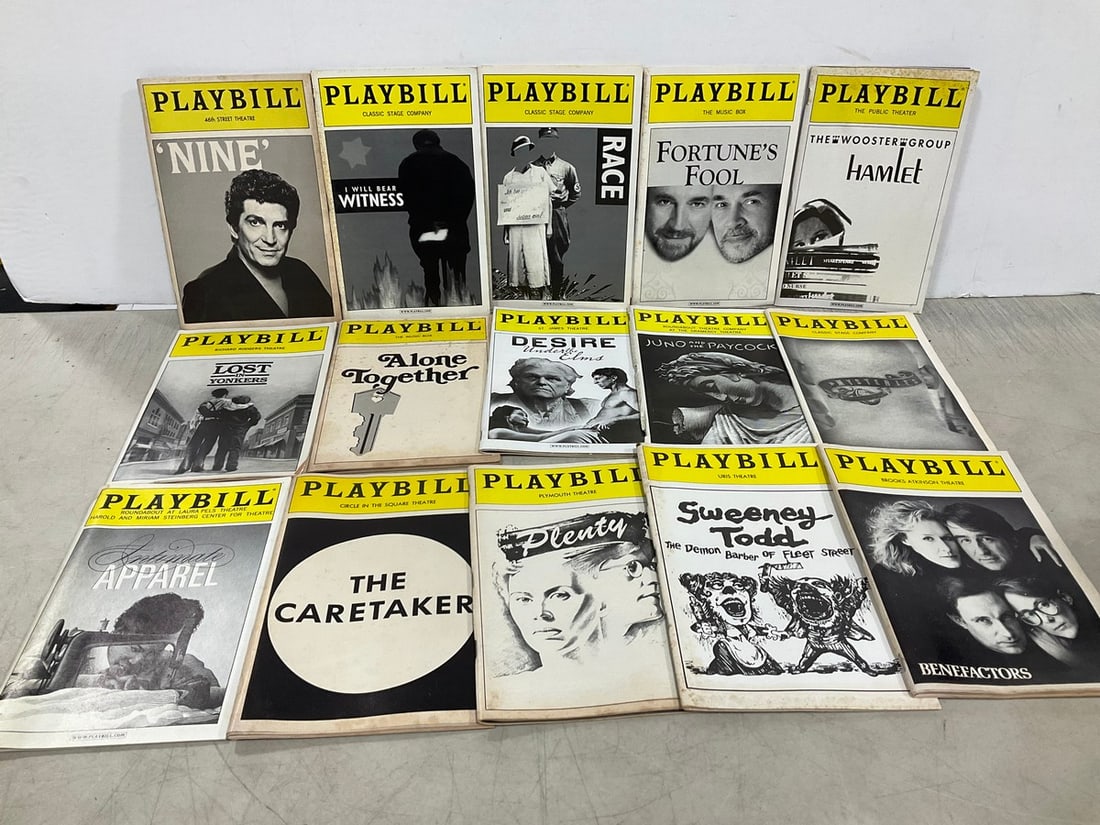 Various Playbills: Various Playbills