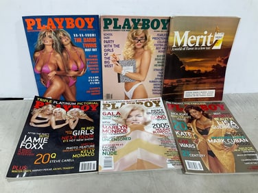 Various Adult Magazines (Playboy)