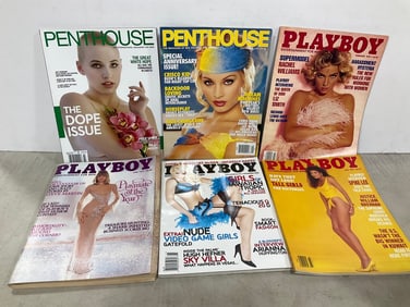 Various Adult Magazines (Penthouse and Playboy)