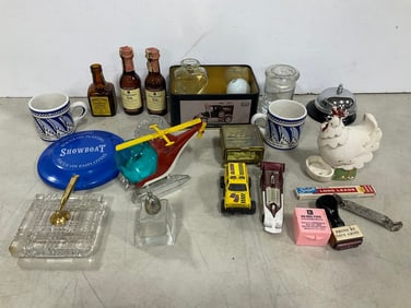 Various Trinkets, Seagrams Shots *one is sealed,* and more