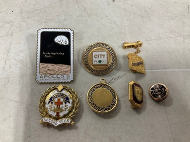 Advertising oil and other medallions