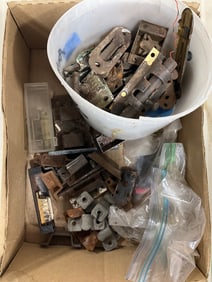 Antique sliding locks and more