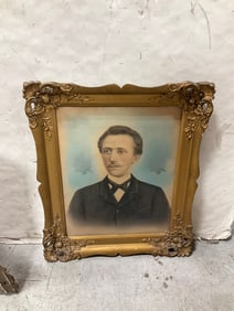 Framed portrait artwork(21.5in.x26in.)
