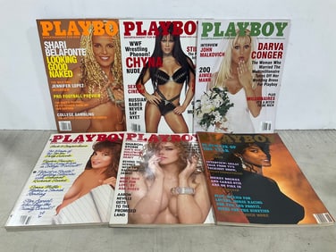 Playboy magazines