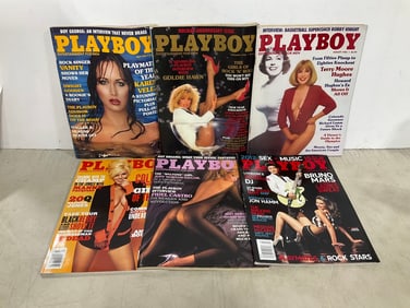 Playboy magazines