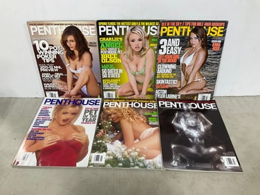Penthouse magazines