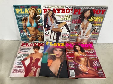 Playboy magazines
